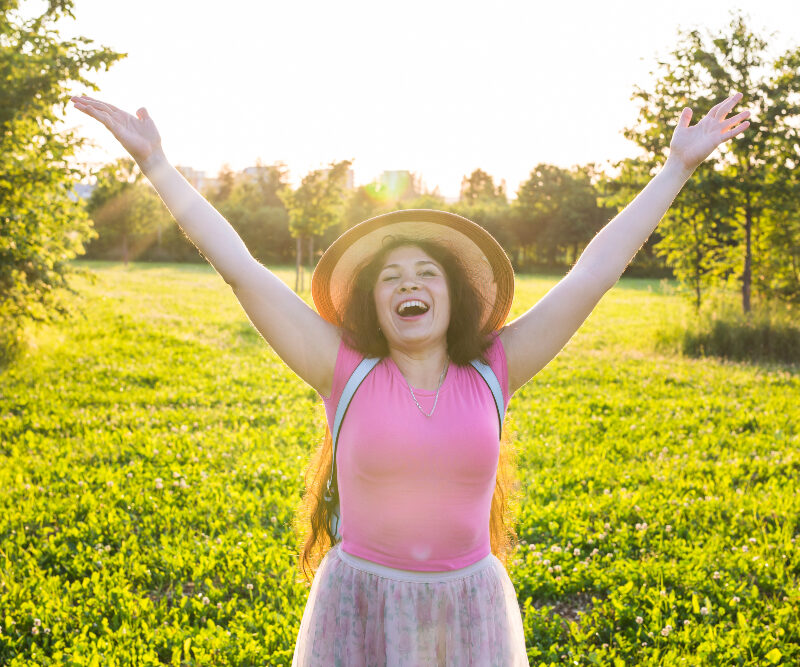 Woman who is learning about mental health resources in colorado.