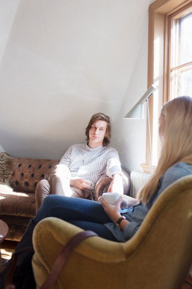 man getting help for self harm relapse in colorado.