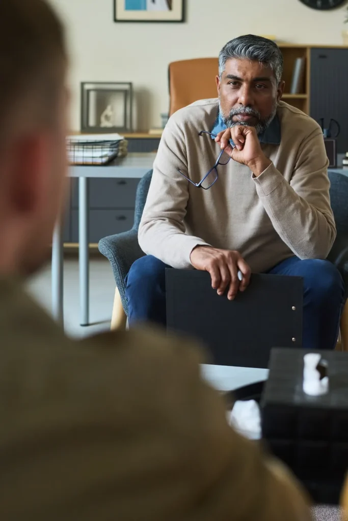 Man in exposure therapy in greeley colorado.