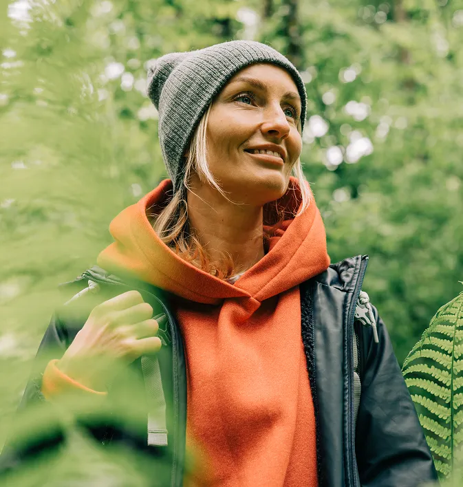 woman in red hoodie getting mental health treatments in greeley, colorado.
